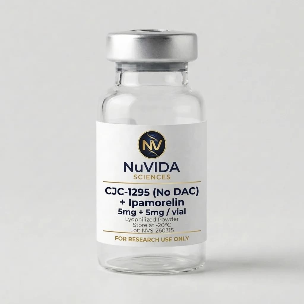 CJC-1295 (No DAC) 5MG + Ipamorelin 5MG